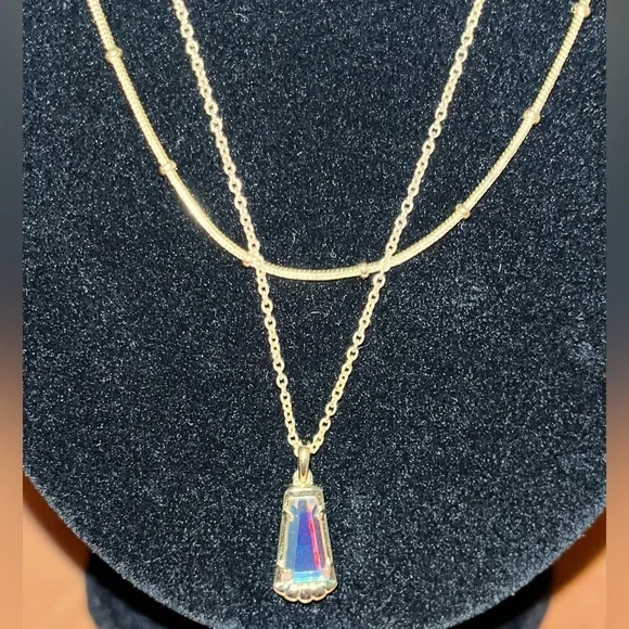 Kendra Scott Gold Necklace - Picture 2 of 4